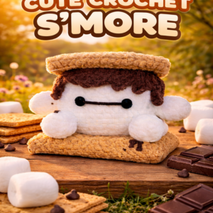 Cute Crochet S'more Pattern PDF | Kawaii Amigurumi Plush Digital Download
