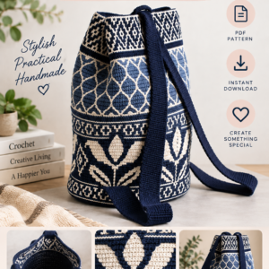 Lili Backpack Crochet Pattern – PDF Bag Pattern